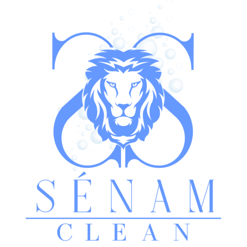 Entreprise de nettoyage à Paris - Logo Transparent Sénam Clean